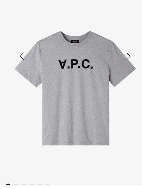 A.P.C. STANDARD GRAND VPC T-SHIRT Blue
